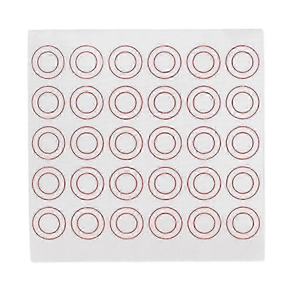 Macaron Baking Mat High Temperature Cookie Baking Tray Oven with Multi-Function Mat