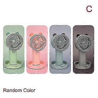 Bubble Blowing Fan Handheld Portable with Night Light USB Rechargeable 320mAh Animal Shape for Kids Outdoor Indoor Play