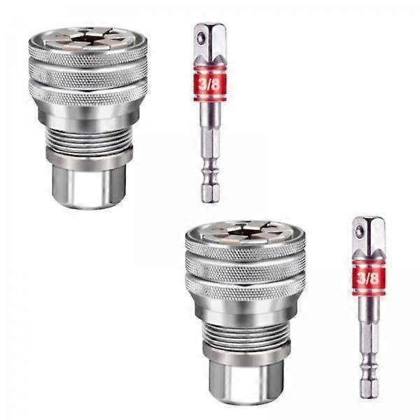 2xAdjustable Universal Sockets Wrench Tools Multifunctional 10-19mm Auto