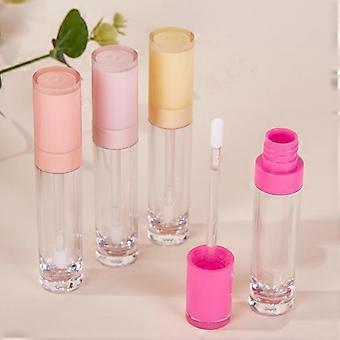 Makeup Lip Balm Tube Container With Cap Refillable Empty Lipstick Bottle Lipgloss Tube Cosmetic Sample Container 10.2*1.9cm