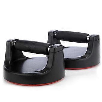 Kaesi 2Pcs Push Up Bars Round Antiskid Durable 360 Degree Rotation Press-up Stand compatible with Exercise
