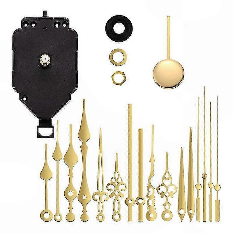 Silent Quartz Pendulum Clock Movement for Wall, Pendulum Clock Replacement Parts