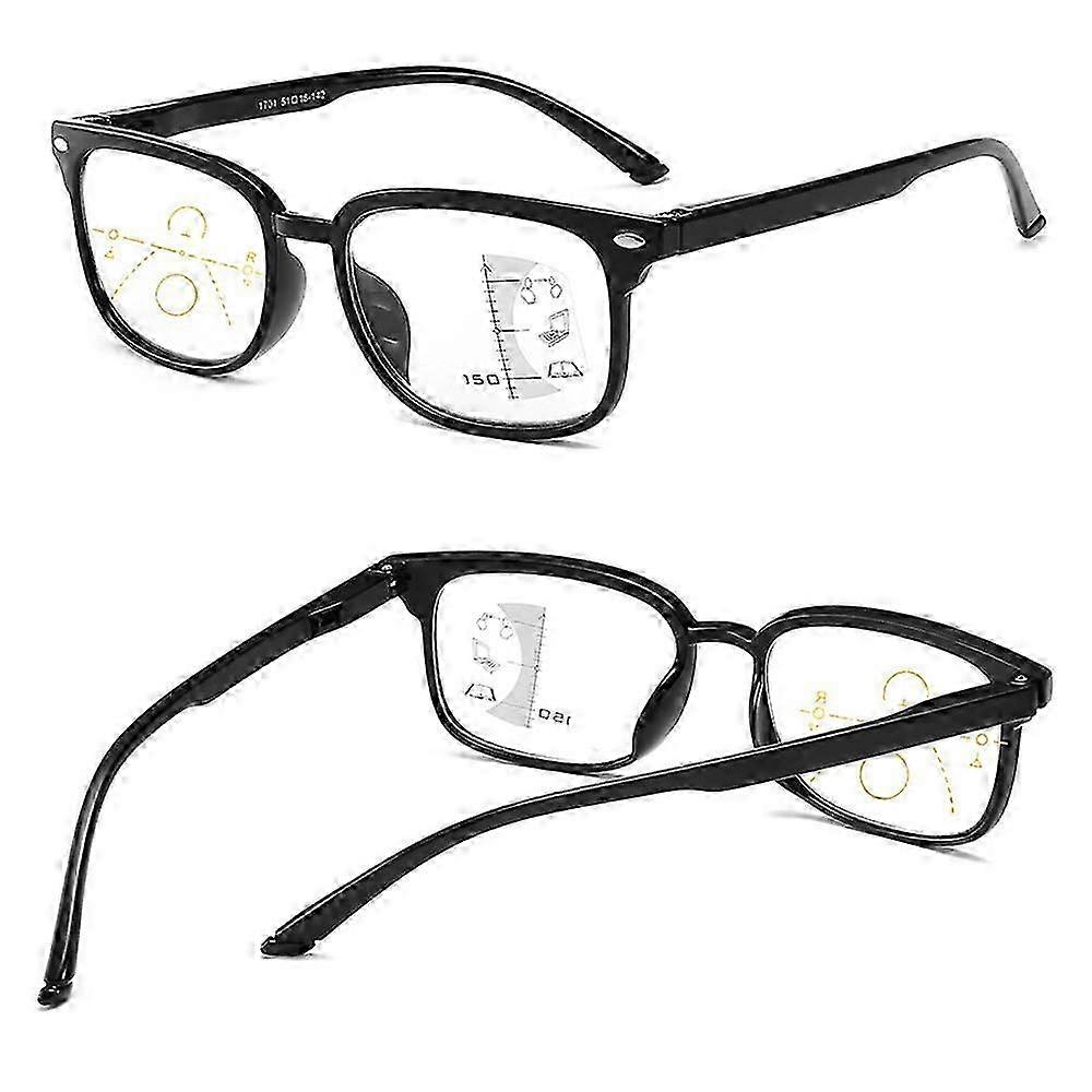 1.0x Blue Light Blocking Retro Reading Glasses