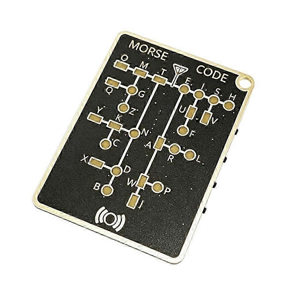 Interactive Morse Code Trainer Card