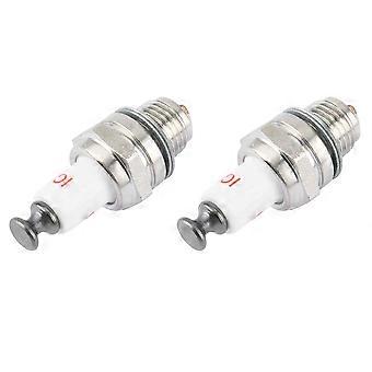 2X Rcexl CM6-10mm Iridium Spark Plug for Gas/ Petrol Engine DLE30, DLE55, DLE111, DLA56, DLA32, DLA112, EME55