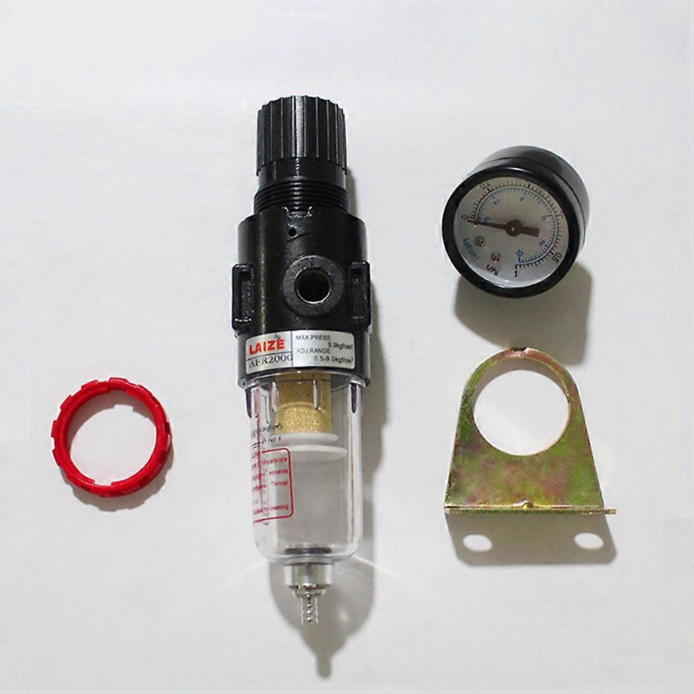 Air Filter Pneumatic Regulator Moisture Trap for Compressor 1Set
