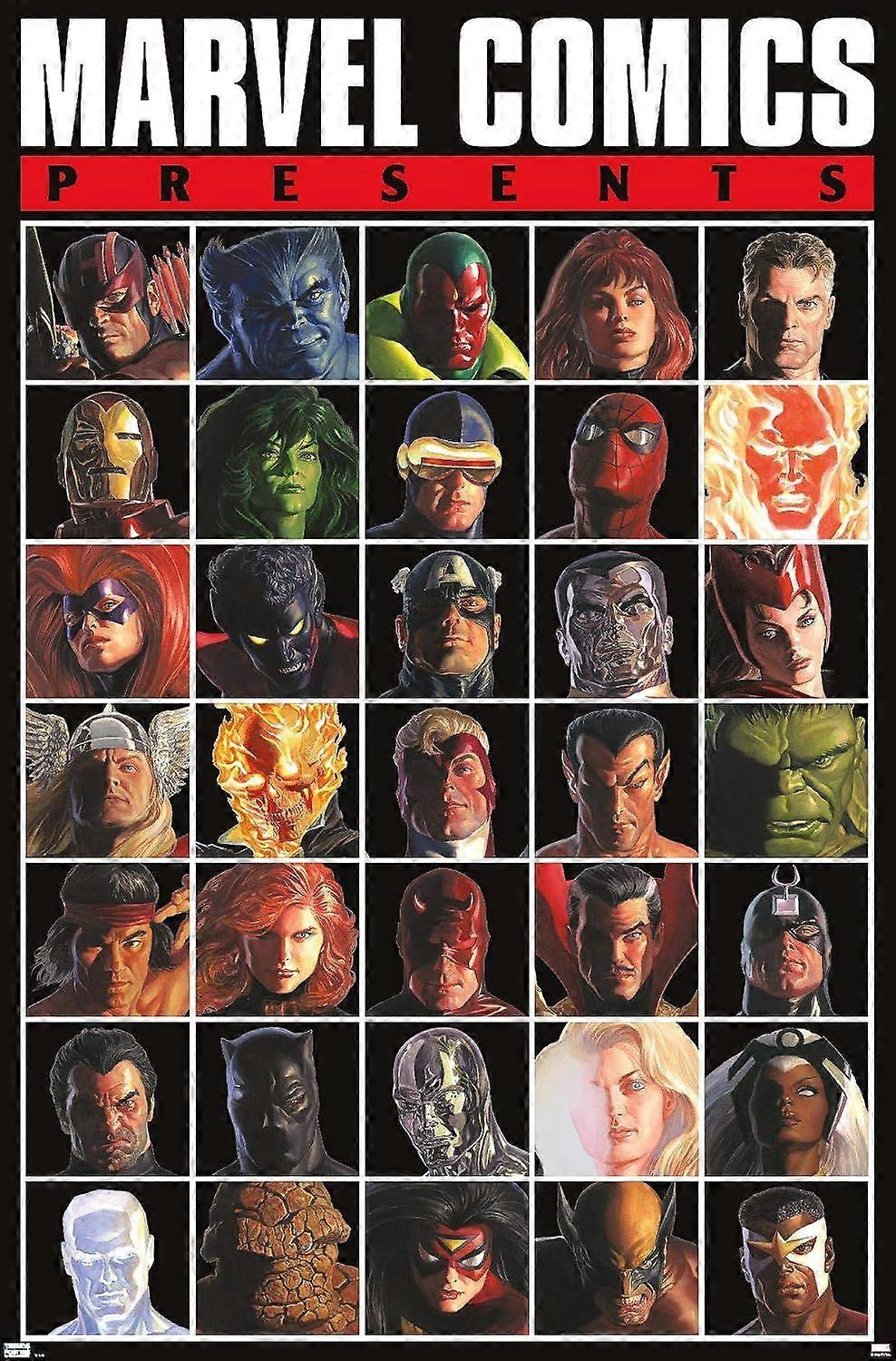 Marvel Comics esittelee ruudukkopalapelit DDA1009