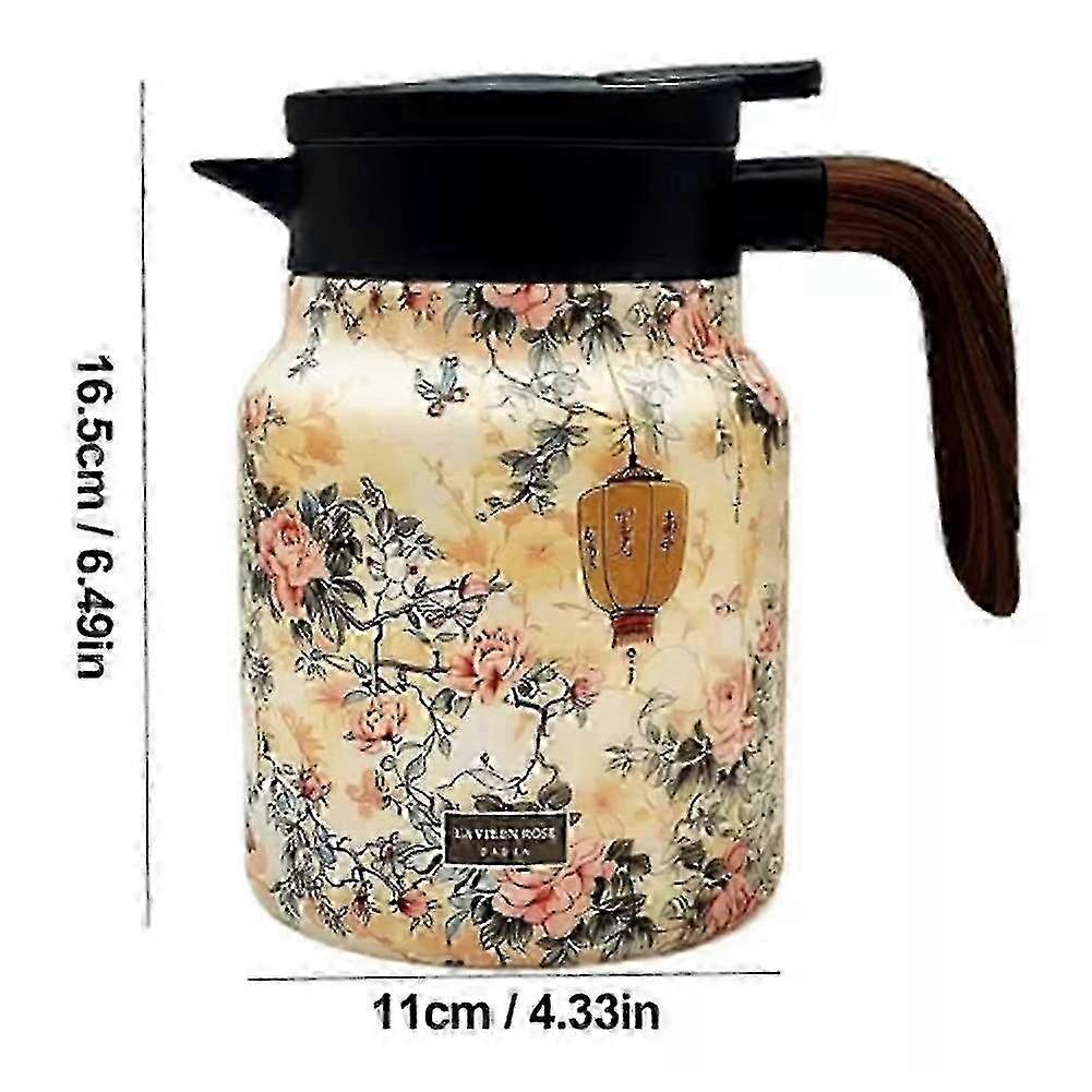 Insulated Teapot with Built-in Infuser