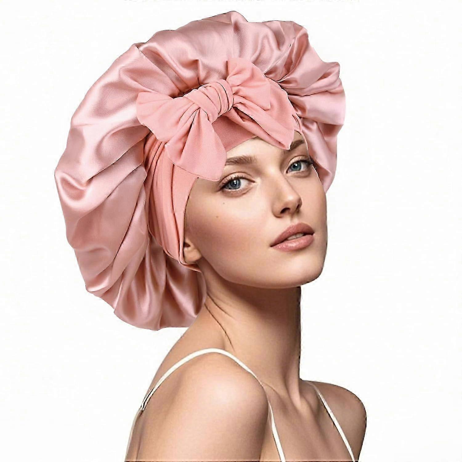 Breathable Double-Layer Sleep Bonnet