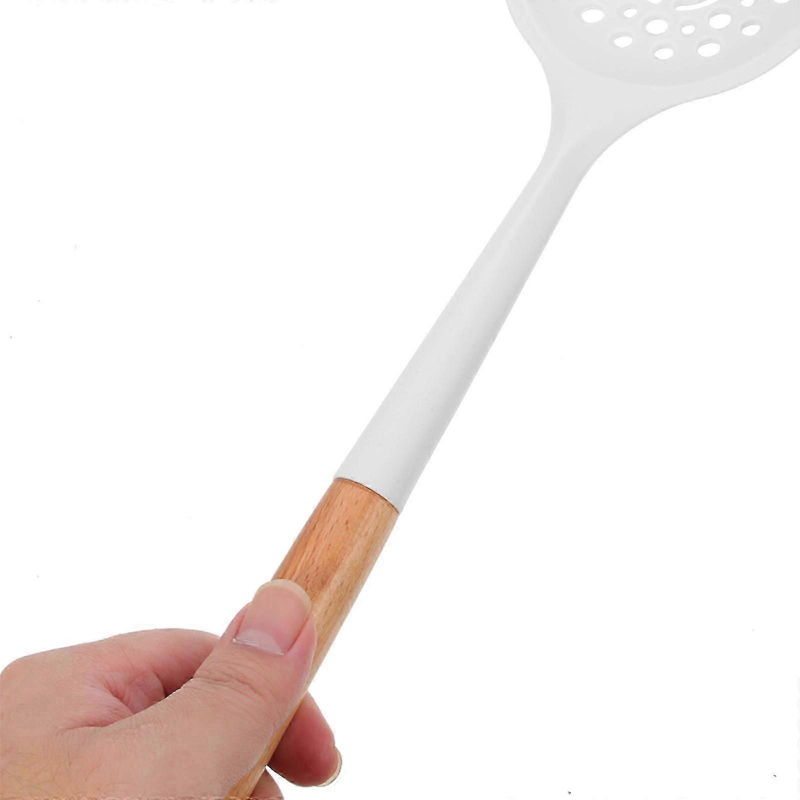 Silicone Slotted Spoon Cooking Tool for Kitchen Use 5Pcs Multifunctional Colander