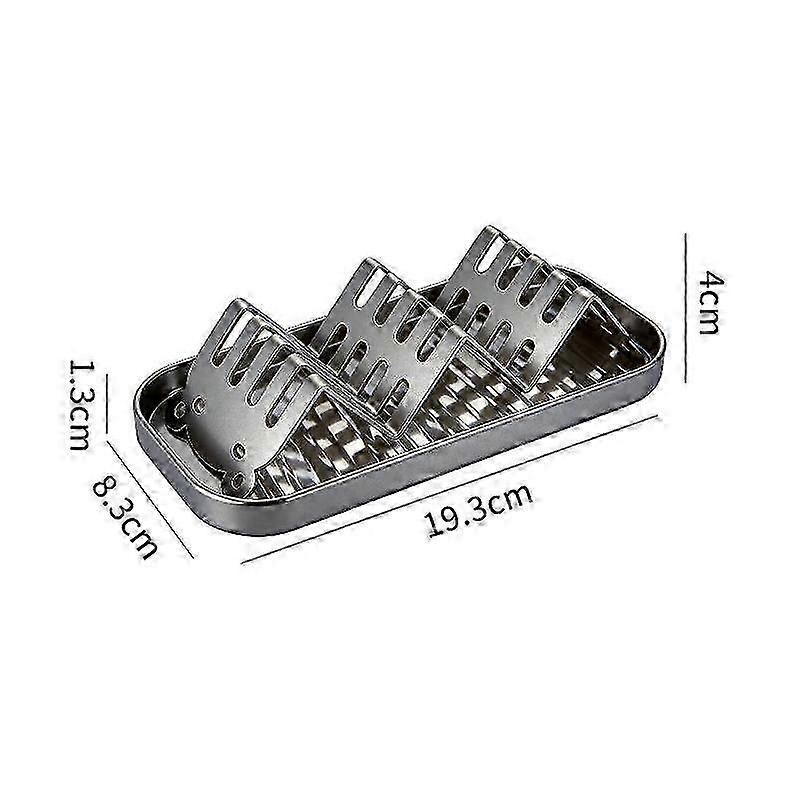 Corrosion-Resistant W Shape Soap Dish