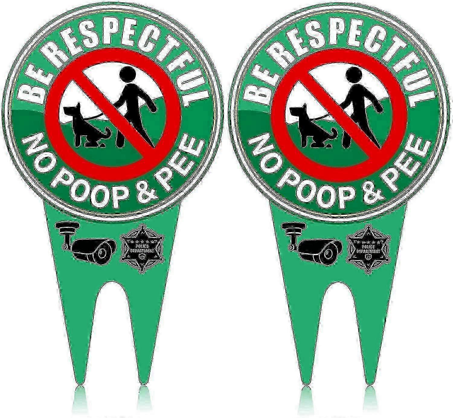Waterproof Luminous Dog Sign Set