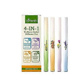 @26~1-5x Natural Herbal Energy Bar for Deep Sleep Lung Cleansing and Liver Support 4-Piece Box