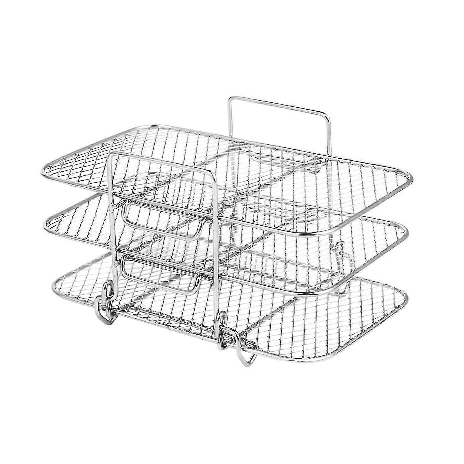 Foldable 304 SS Grill Rack MultiLayer
