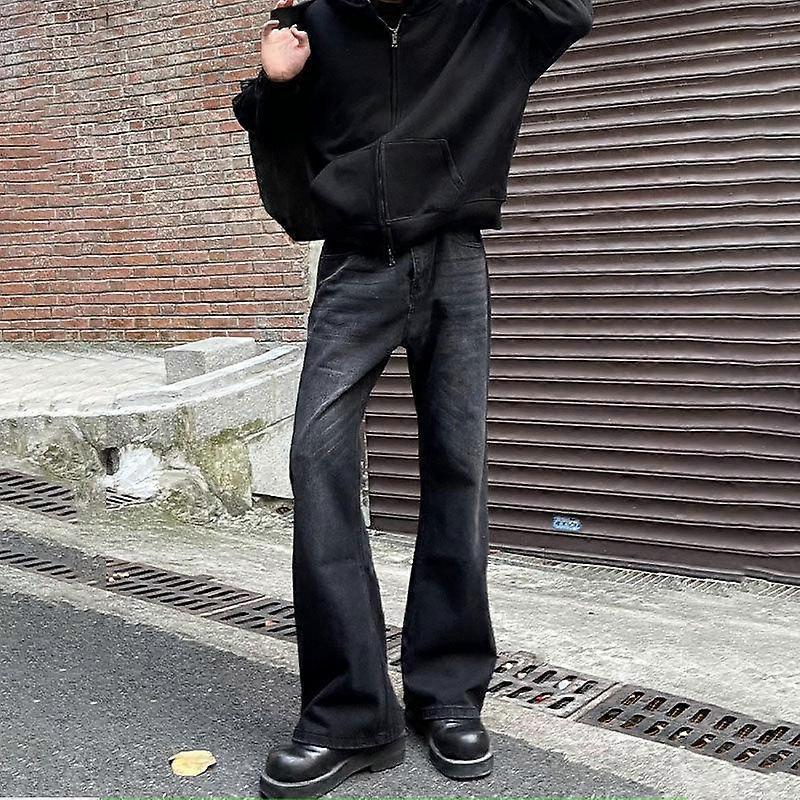 Men's Slim Flared Retro Jeans