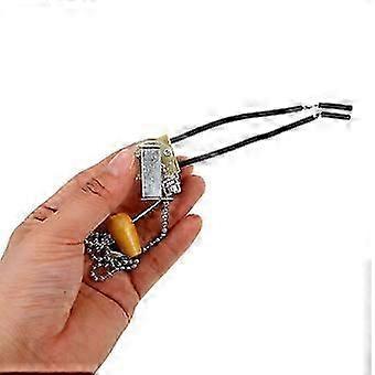 Silent Iron Pull Cord Switch, 15.7 Inch Durable Bathroom Ceiling Fan Light Replacement, No Noise Pull String