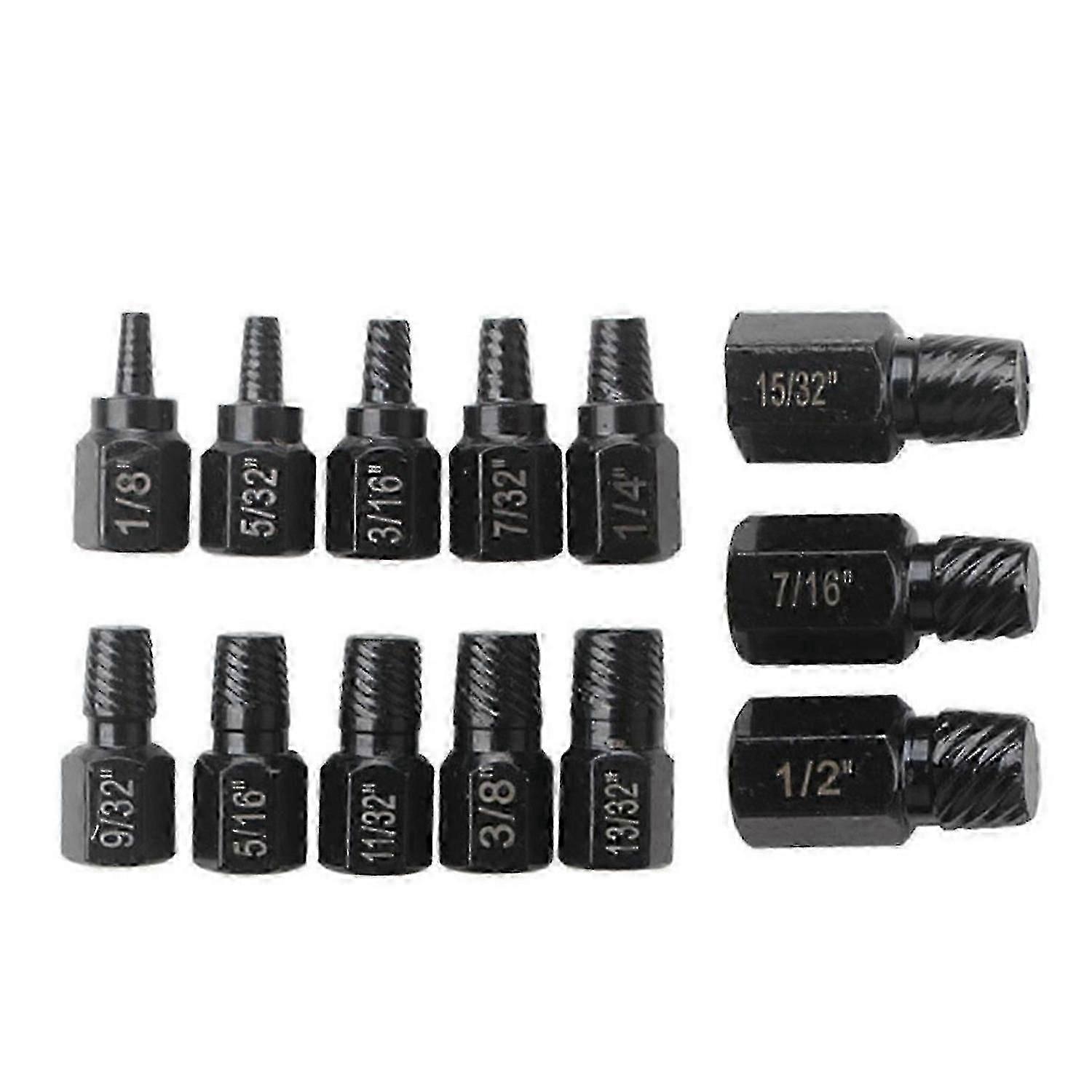 13Pcs Screw Extractor Kit Damaged Screw Remover Set