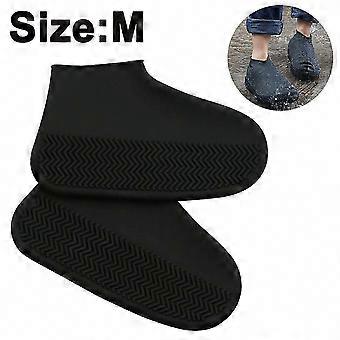 Waterproof Silicone Rubber Shoe Covers Non-Slip Rain Overshoes for Kids Men Women