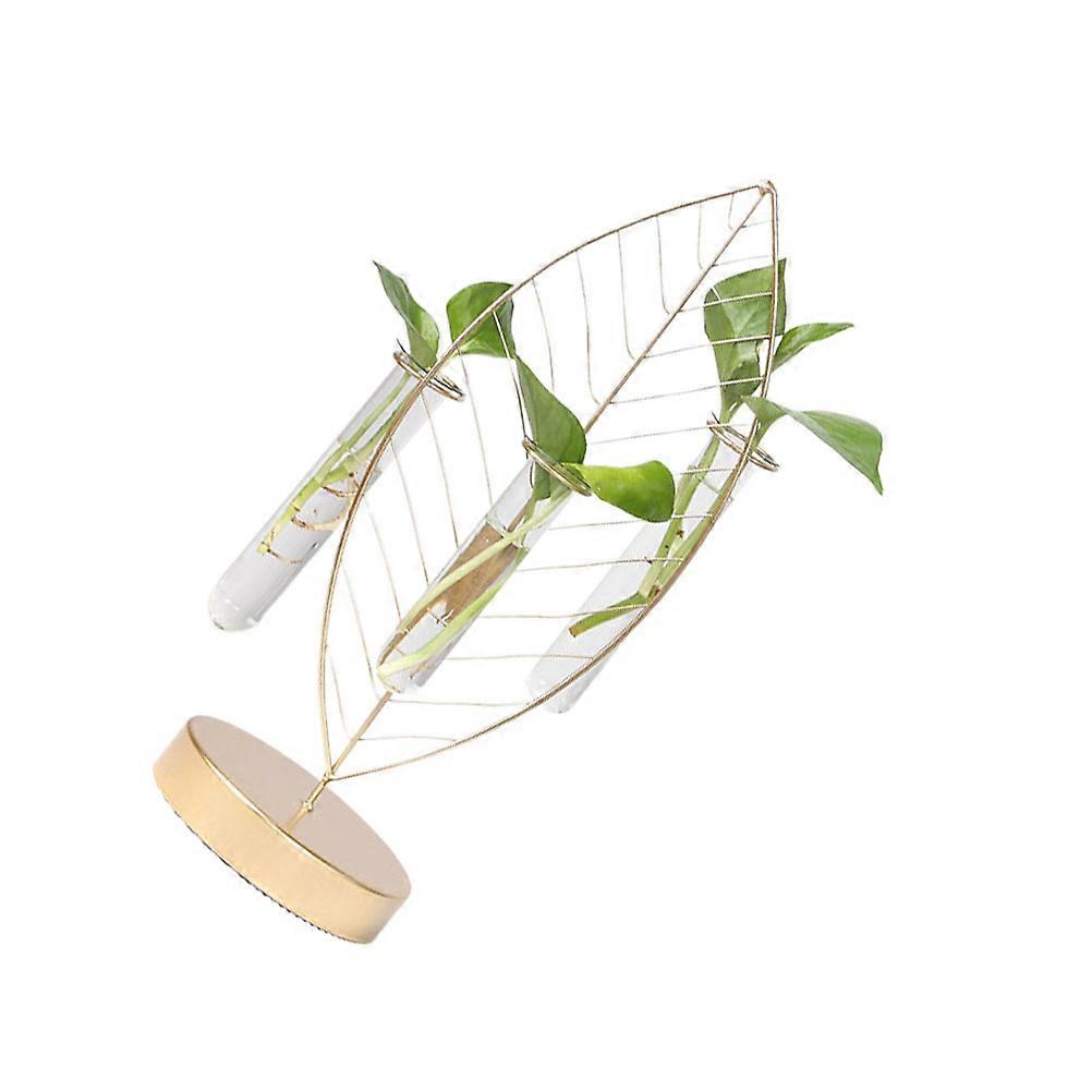 Flower Planter with Iron Base for Decoration 2Pcs