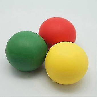 Hand Grip Ball Faux Leather 7cm Random Color Hand Finger Strength Training Stress Relief Toy