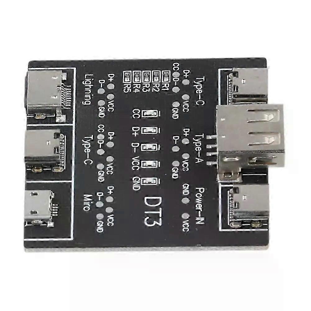 DT3 Data Cable Test PCB Board USB Type-C Data Cable Detection Board Data Cable Inspection Board for IPhone Android part