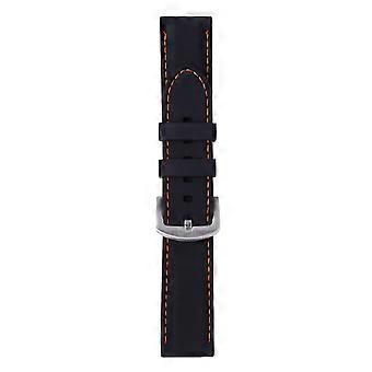 Waterproof Watch Strap Silicone Watch Band for Replacement with Clasp 26Mm