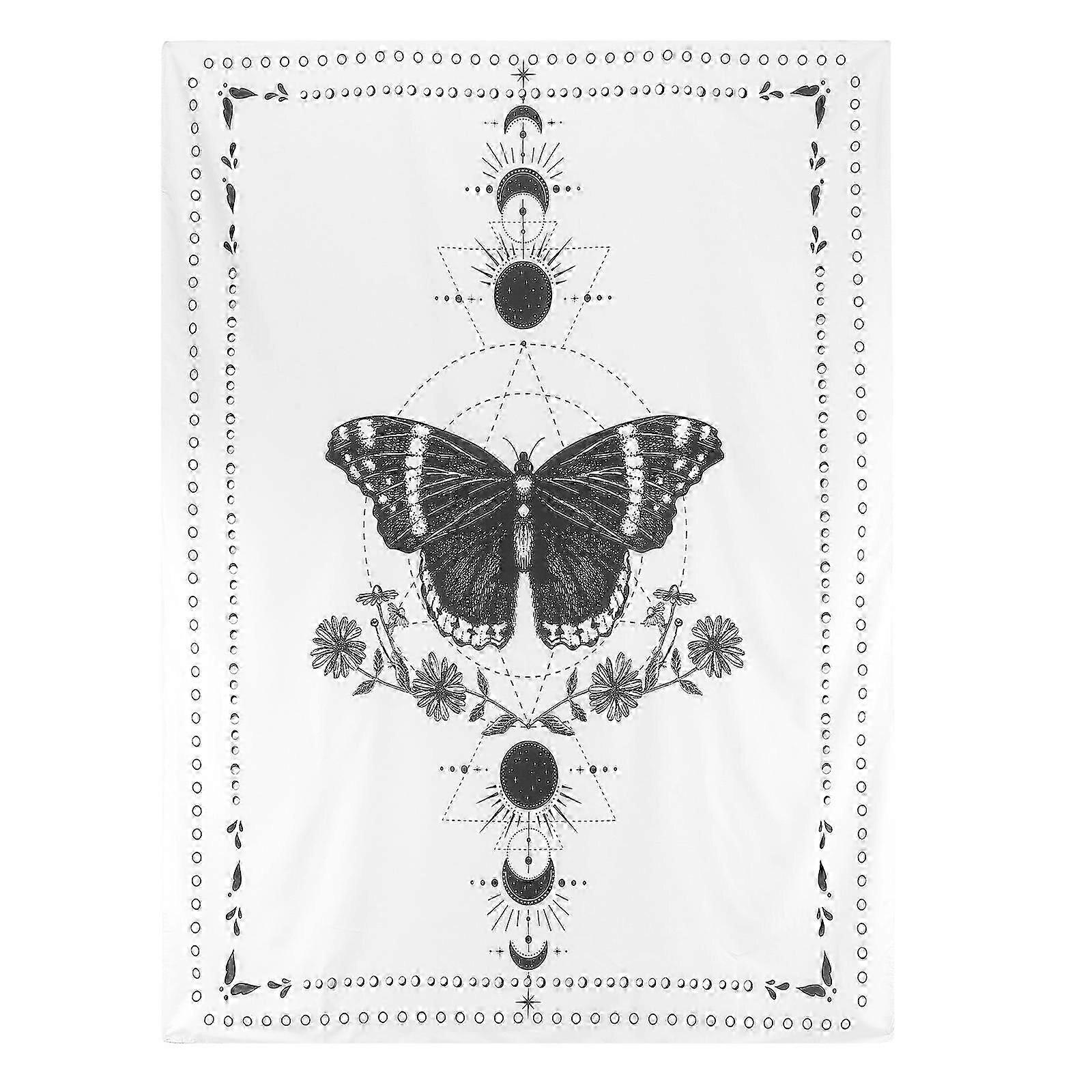 Wall Tapestry Butterflies Pattern for Decoration Background Cloth