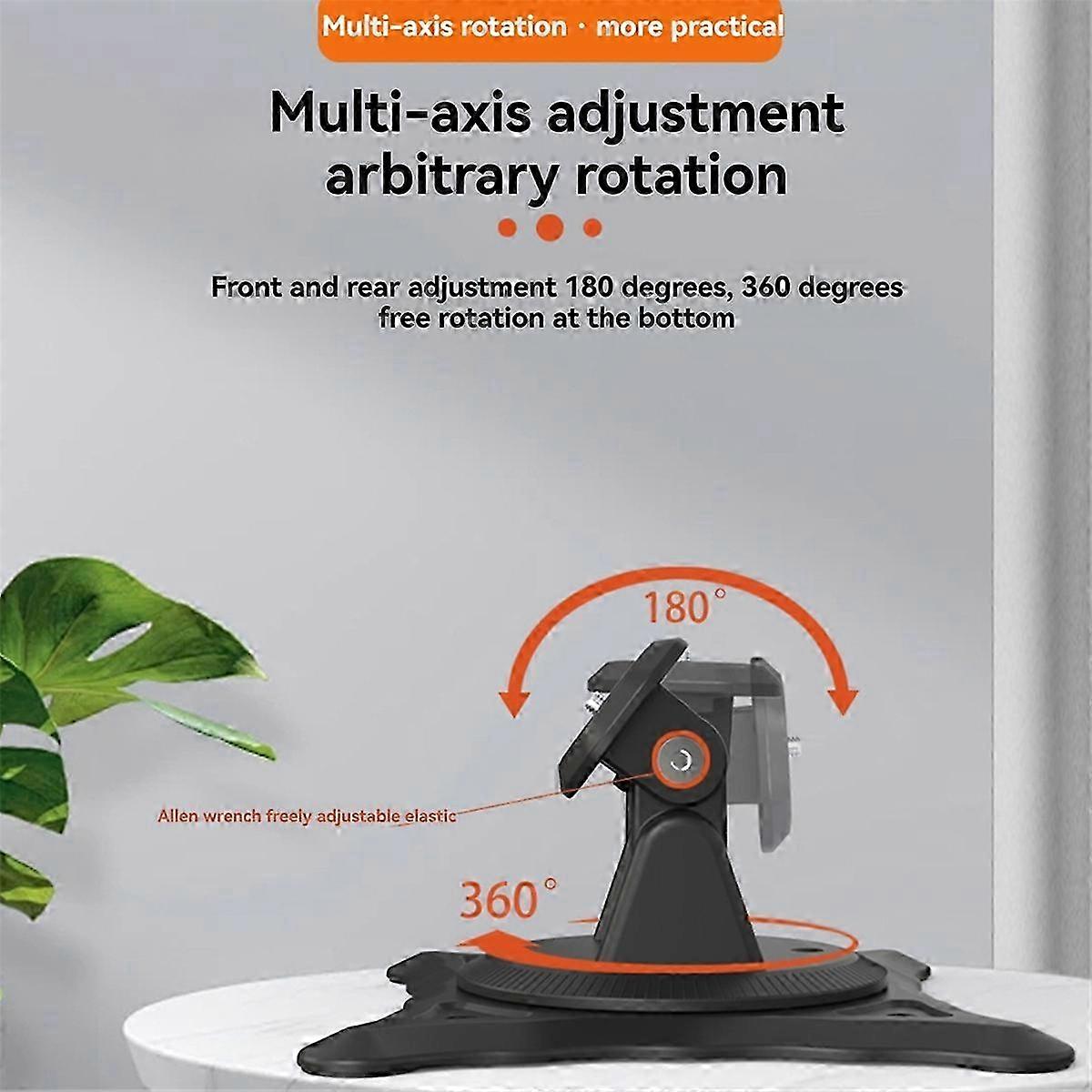 Multi Functional Projector Gimbal Desktop Lifting Bracket Black
