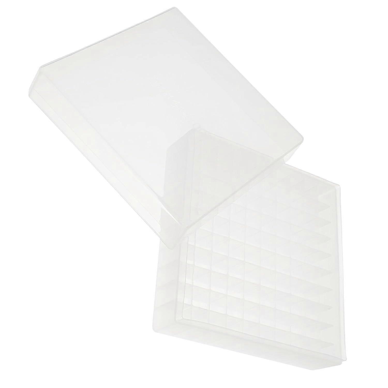 Storage Box 100 Well PP Tubes Box for 1.5ml 1.8ml 2ml