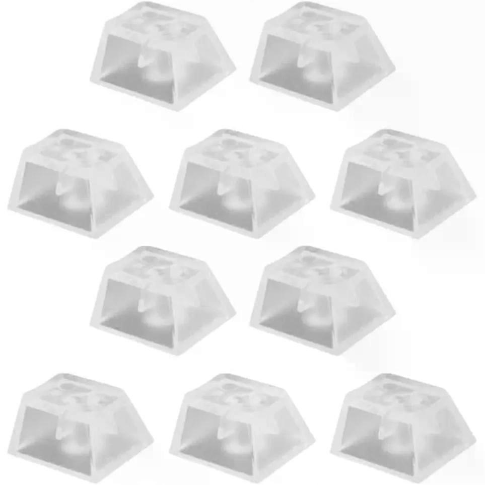 10pcs 10pcs Transparent Keycap Mechanical Keyboard Abs Profile 1