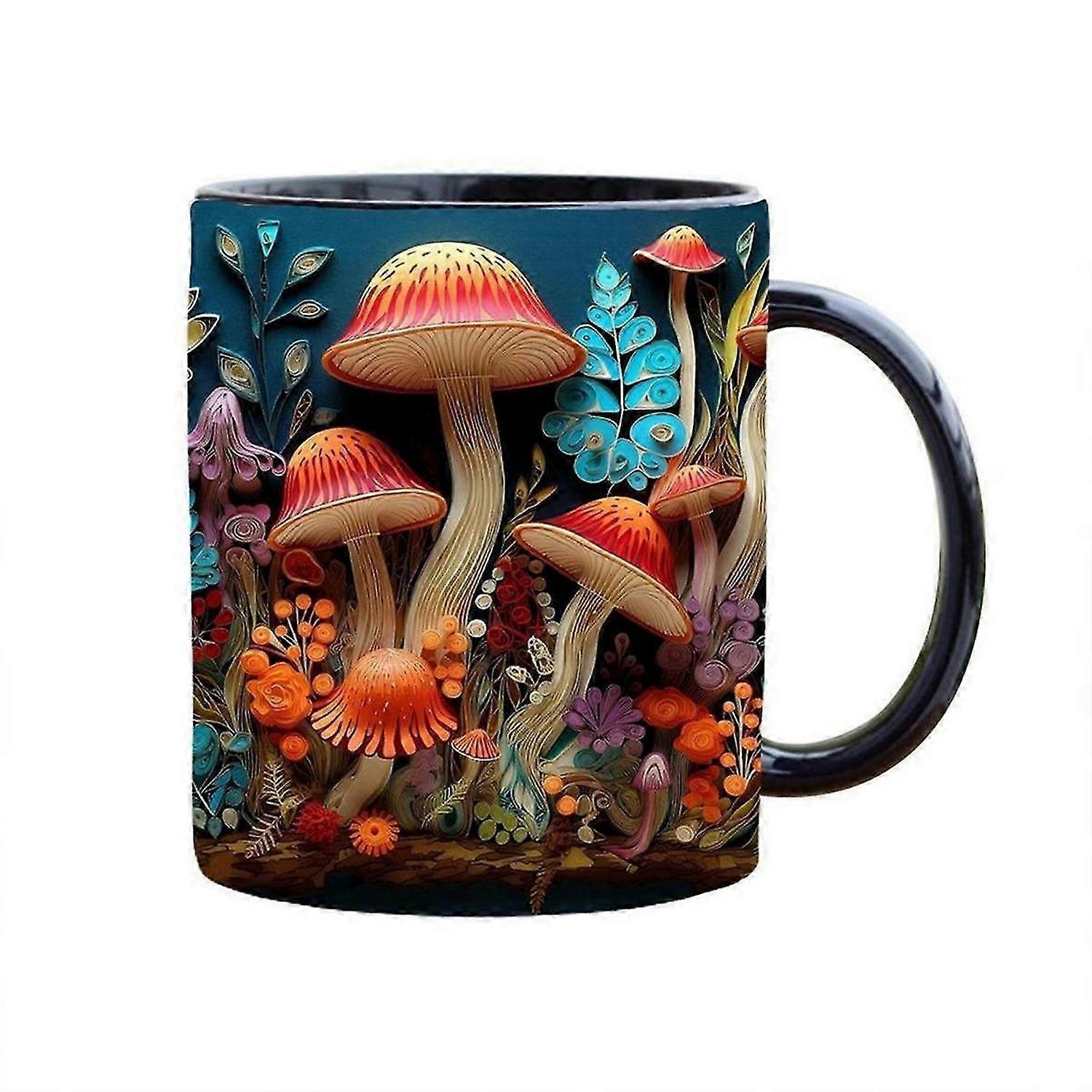 Fun 3D Mushroom Ceramic