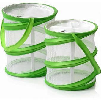 2 PCS Butterfly Kit, Foldable Butterfly Net for Caterpillar to Butterfly, for Nature Observation and Insect Study