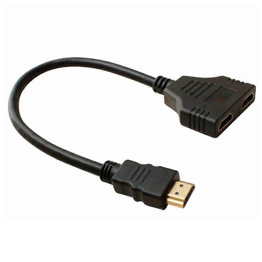2 in 1 Splitter Adapter Full HD 3D 1080P