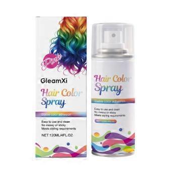 Gleamxi Pink Temporary Hairdressing Gentle Ingredients Natural Color Fashion Hair Color Daily Convenient Hairdressing
