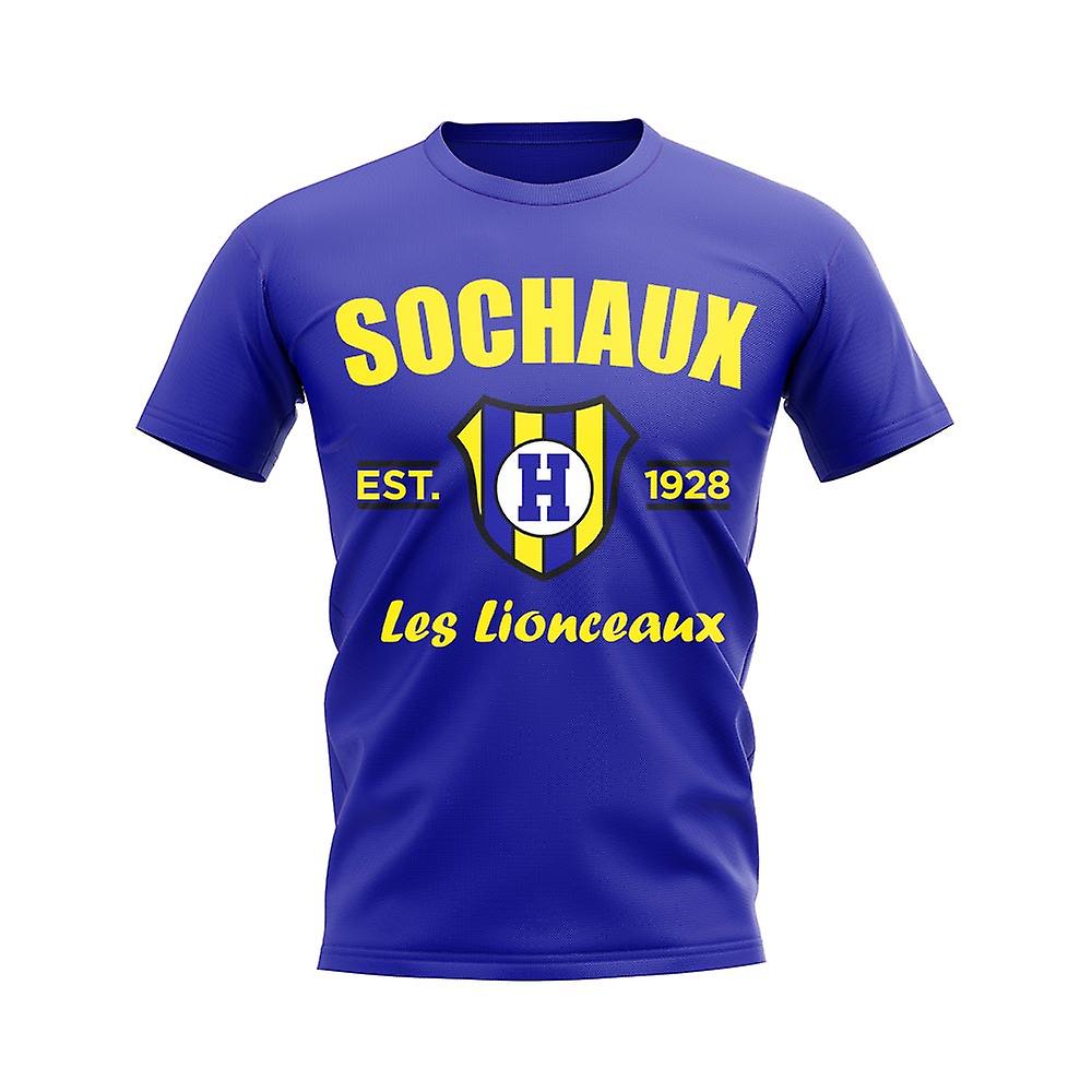 ソショーがサッカーTシャツを設立(ロイヤル)
