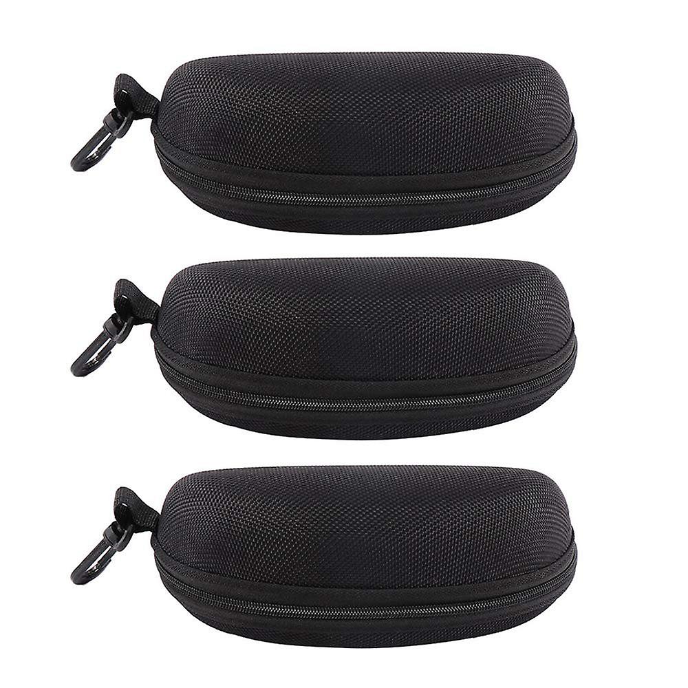 3 piece zipped sunglasses glasses case