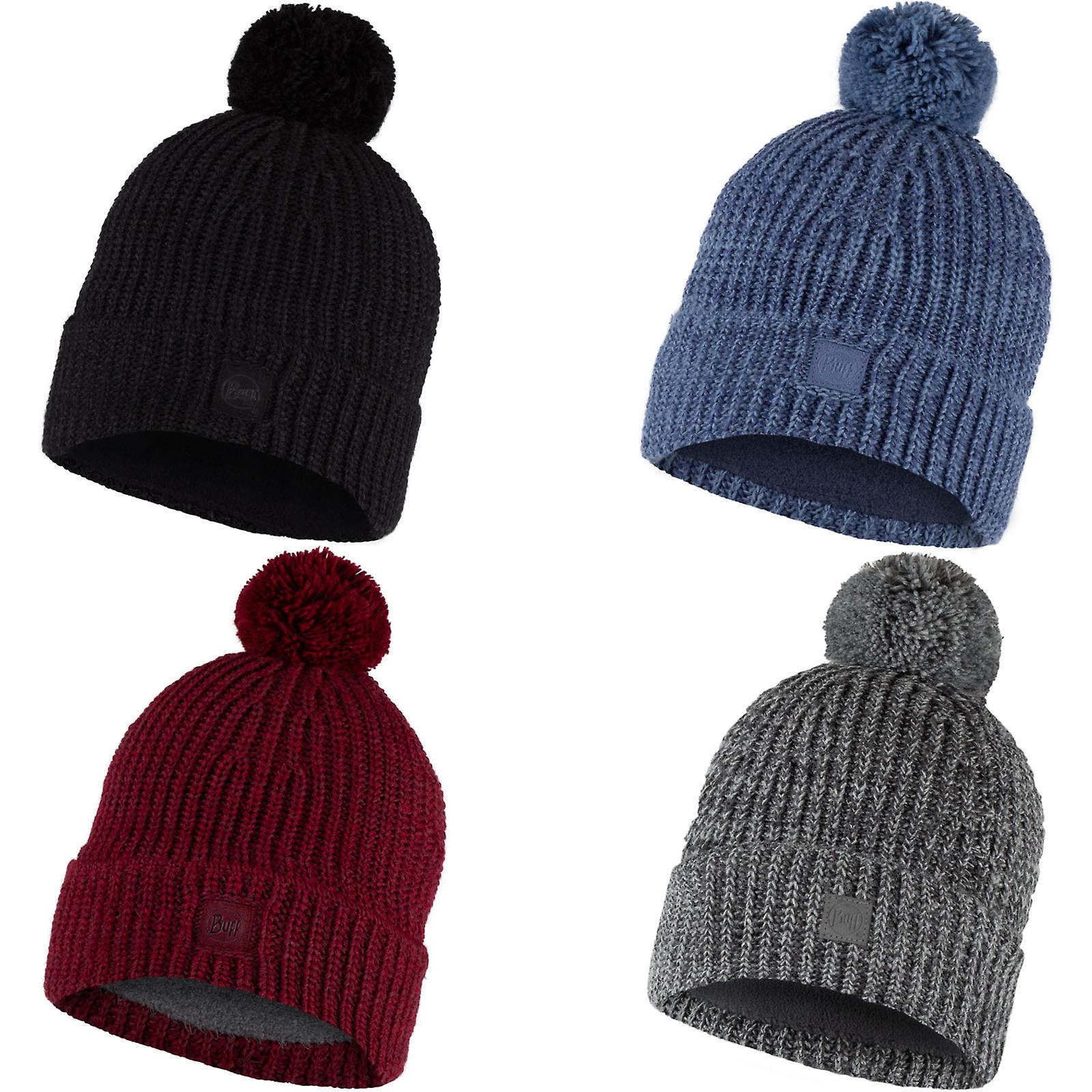 Buff Unisex Knitted Fleece Lined Warm Winter Beanie Hat