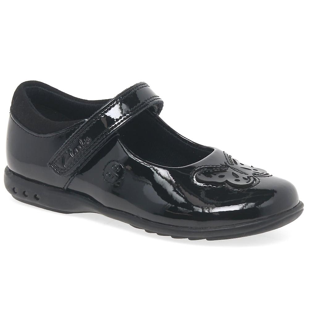 Clarks Trixie Rose Girls Infant School Shoes