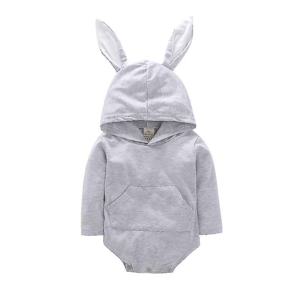 Newborn Baby Girls Boys Bunny Baby Bunny Romper Hooded Cute Rabbit