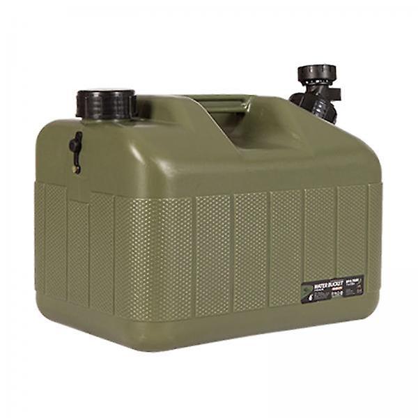 2xWater Storage Tank Water Canteens Water Container with Faucet for Emergency