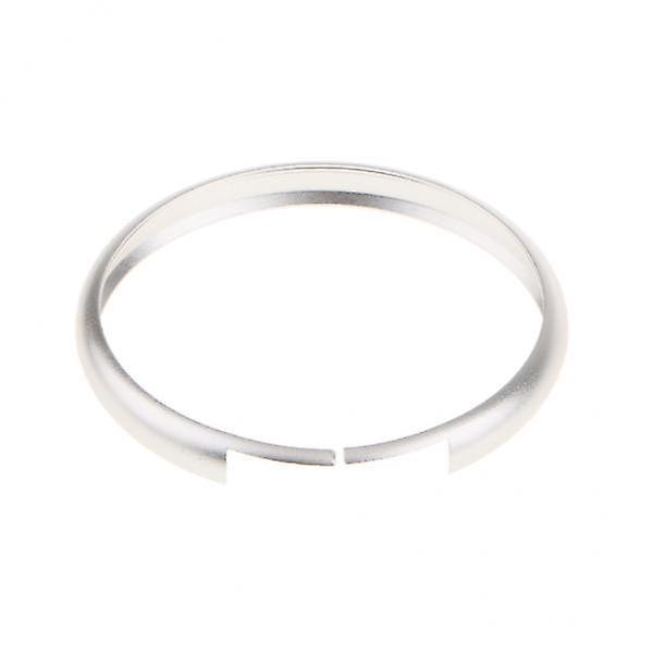 3x45cmアルミスマートキーフォブBMWシルバー用保護リングカバー