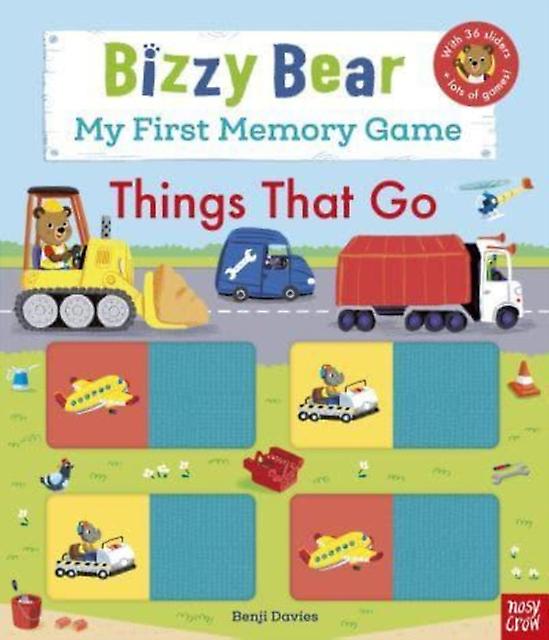 Bizzy Bear My First Memory Game Book Things That Go Board book Book