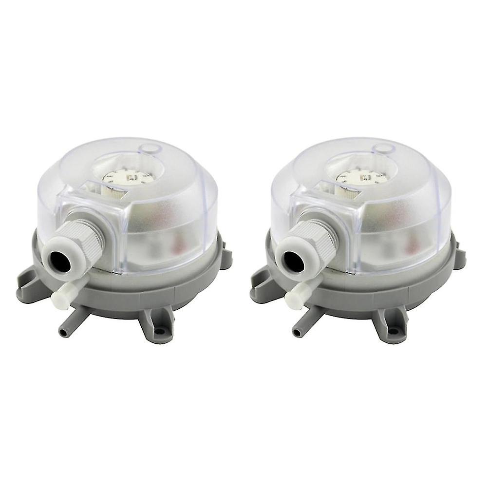2x Differential Pressure Switch 50-500pa Adjustable - Pressure Switch