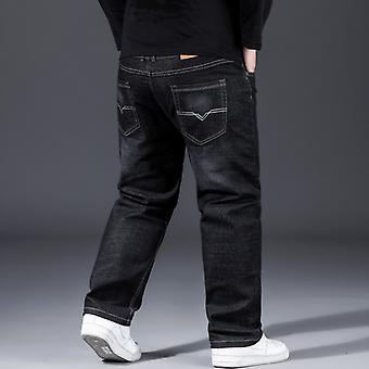 Jeans Baggy Uomo Con Elastico – Pantaloni Cargo Larghi In Denim Elasticizzato, Taglie Forti, Comodi E Versatili