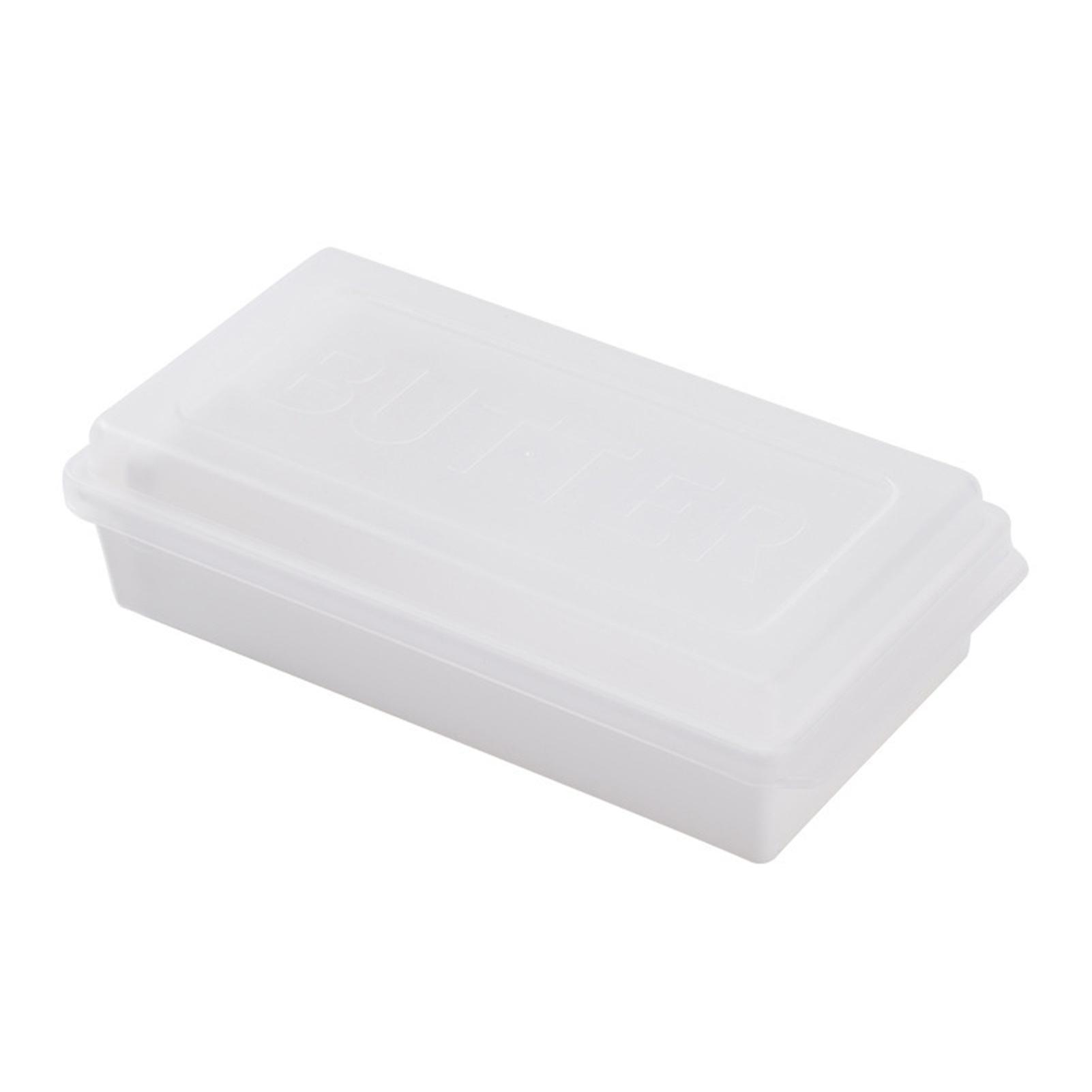 Plastic Butter Hub Butter Container Compact Airtight Sealing Butter Container For Home Kitchen And Restaurant
