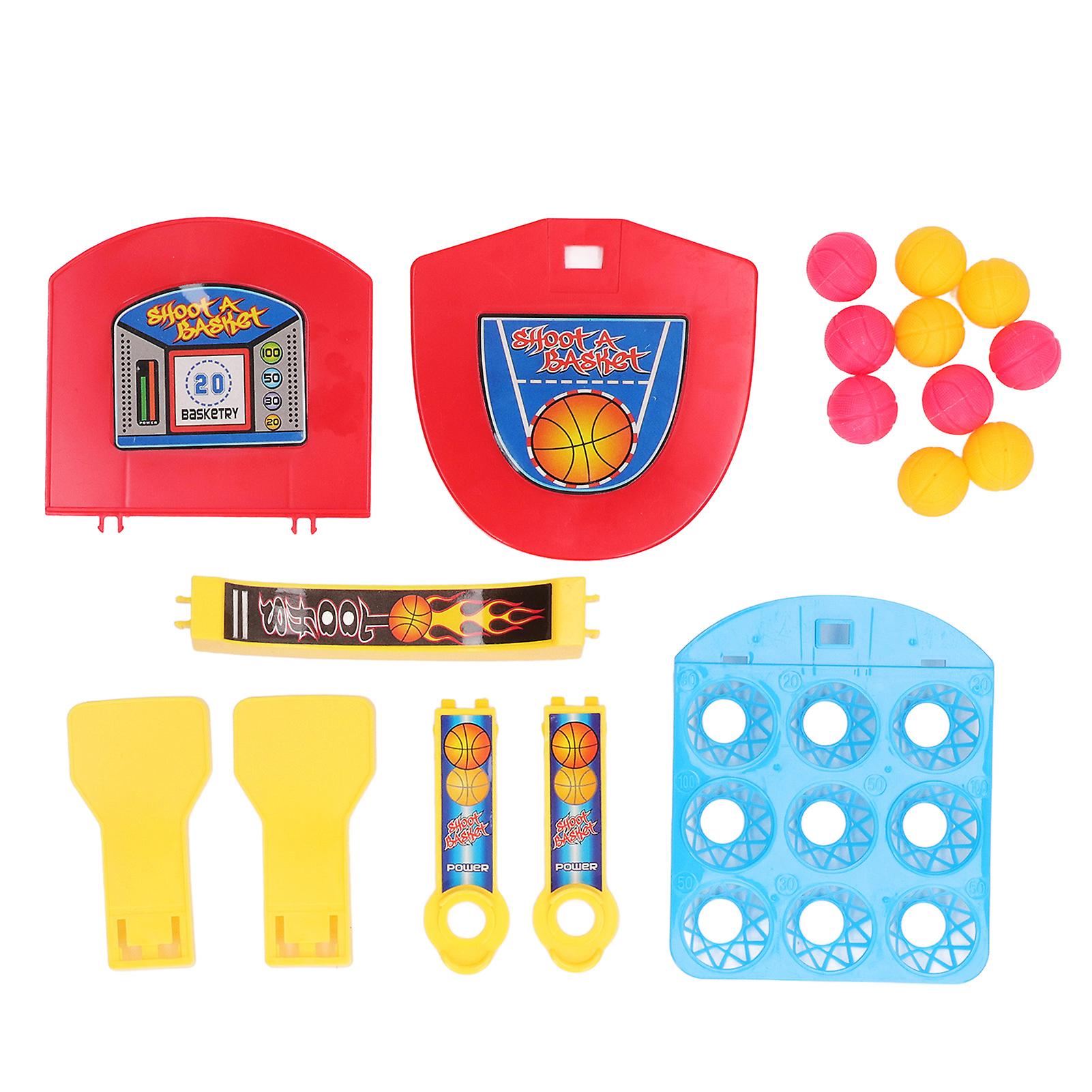 Tabletop Basketball Game Hand Eye Coordination Interactive Basketball Game for 2 Players Desktop Basketball Game