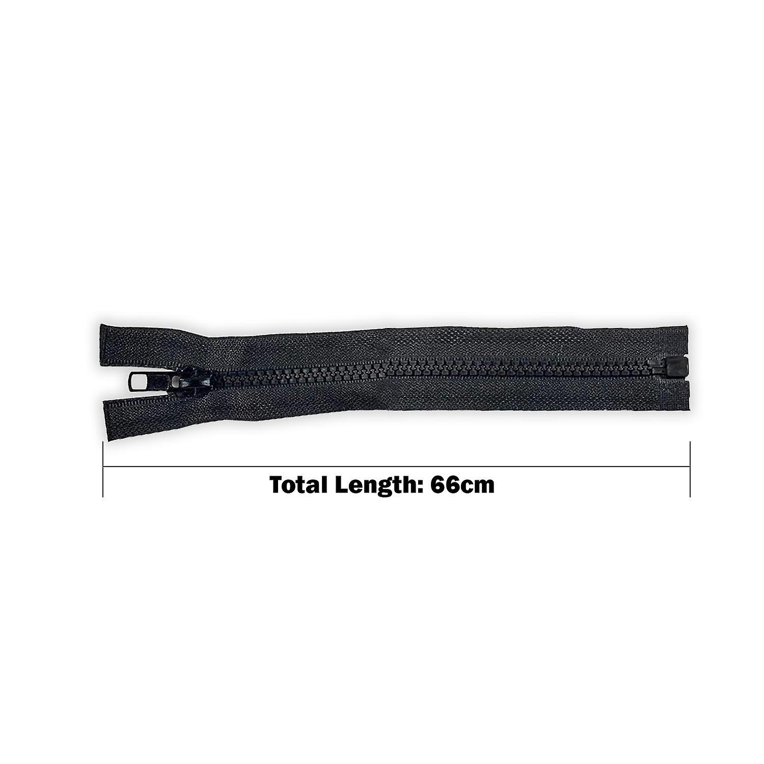 Plastic Teeth Nylon Zipper Open Ended