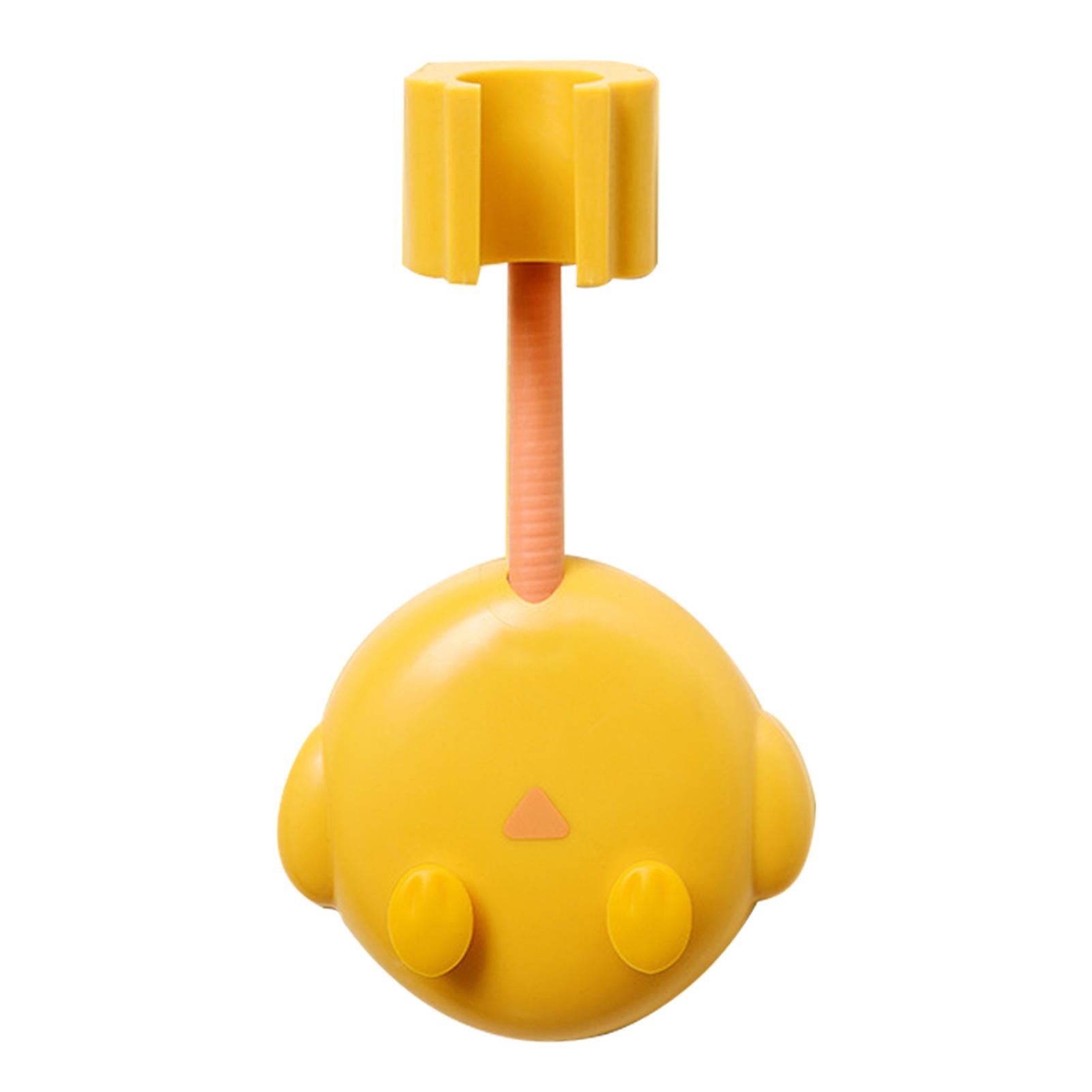 Shower Head Holder Adjustable Showerhead Bracket Multifunctional Showerhead HolderYellow