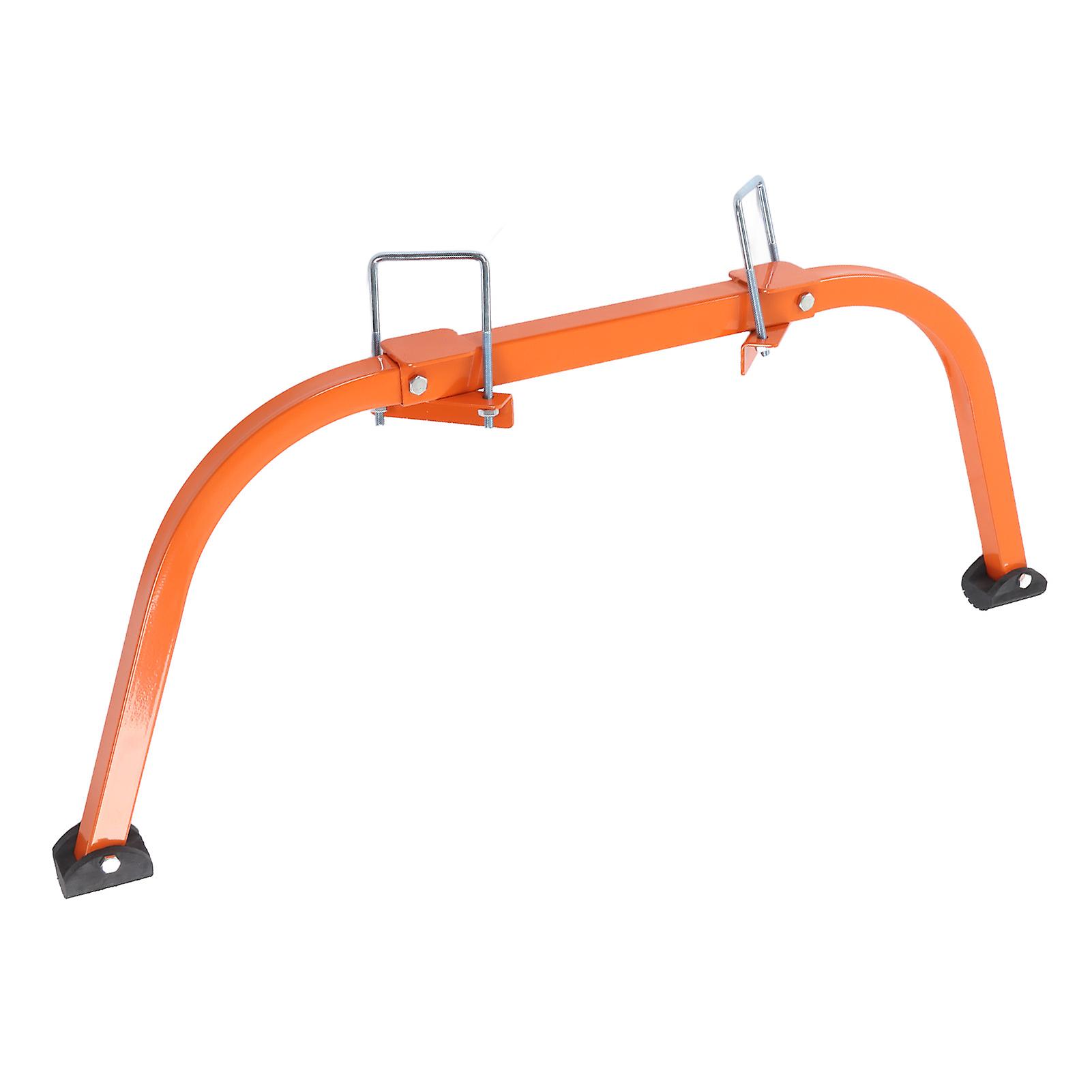 Ladder Roof Hook Aluminum Alloy Rust Resistant Stable Ladder Stabilizer for Height Work Orange 