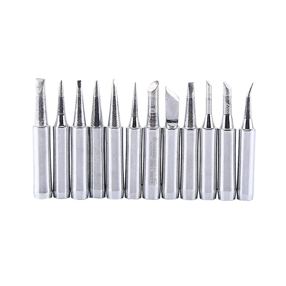 900MT Solder Iron Tip Kit, 12Pcs - Soldering Tip,Solder Replacement Tips,900MT Rework Station Tool f